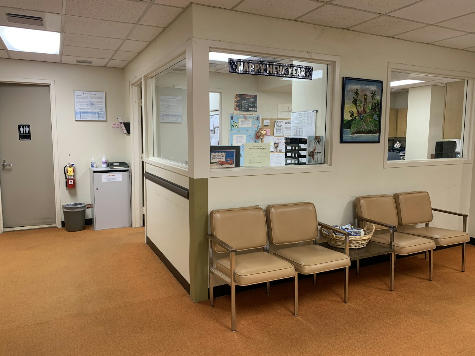 Sala de espera de un hospital